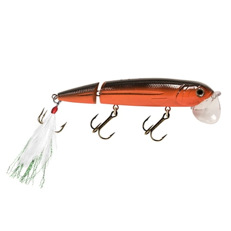 Livingston Lures Walking Boss II Magnum Predator Series-Black & Orange