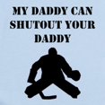 thumbnail image 2 of CafePress - My Daddy Can Shutout Your Daddy Body Suit - Long Sleeve Cotton Baby Bodysuit, 2 of 4