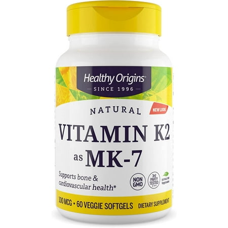 UPC 603573274429 product image for Healthy Origins Vitamin K2 as MK-7 100 mcg Vegetarian Softgels  60 Vgels | upcitemdb.com