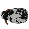 Black and White Cow Stool