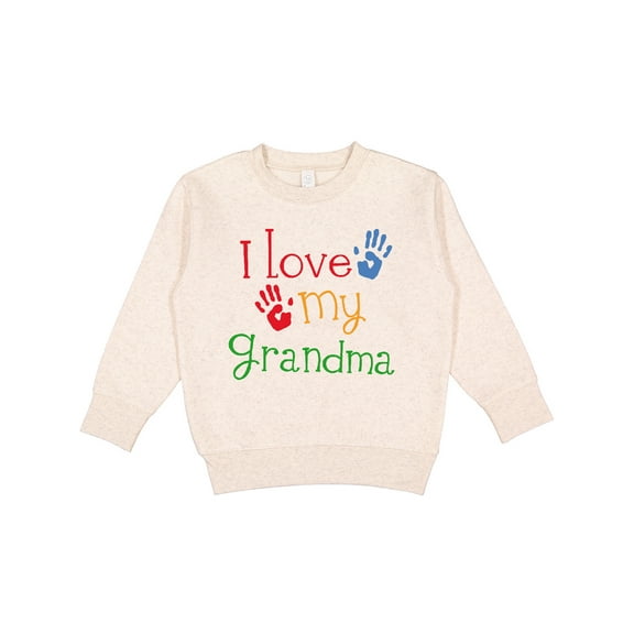 Inktastic I Love My Grandma Toddler Sweatshirt