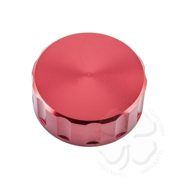 38mm CNC Reservoir Cap Red For Honda CBR 1000 RR 08-14 Lid Fluid Brake Clutch