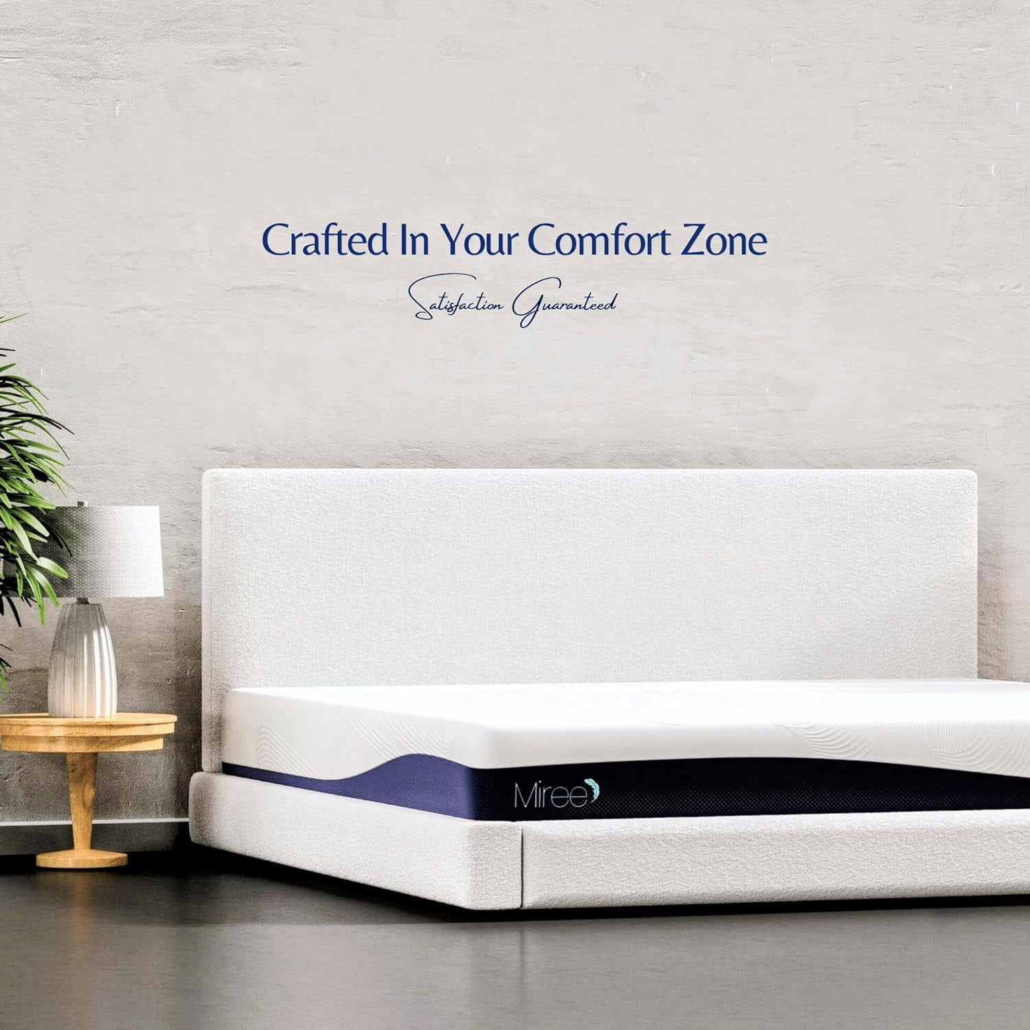 Miree 10" Twin Medium Tight Top Cooling Gel Memory Foam Mattress in a Box