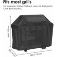 thumbnail image 4 of Barbecue Cover, 210D Oxford Resistant BBQ Grill Cover - Anti-UV/Water/Humidity Protection (145x61x117cm), 4 of 5