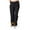 BLACK, variant on - Womens Junior Fit Flare Cargo Scrub Pant 9120 M ( CEIL )