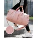 thumbnail image 4 of Maleta Deportiva Quanna Bolsa Gym Viaje Mochila Fitness Bag Color Rosa Con Compartimento Para Zapatos Y Bolsillo Separado Para Viaje Natación Yoga Bolsa De Lona Para Mujeres Y Hombres, 4 of 8