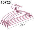 thumbnail image 2 of Perchas antideslizantes para adultos, perchas semicirculares sin costuras y atrevidas, soporte húmedo y seco, perchas duraderas para ropa del hogar, 10 Uds., 2 of 5