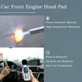 thumbnail image 4 of Car Hood Insulation Pad, Fits For BMW 3 Series G20 G28 2020-2024, Engine Bay Heat Shield Sound Deadener, Hood Heat Shield Engine Waterproof Thermal Barrier​-With Aluminum Foil, 4 of 6