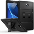 thumbnail image 1 of Case Fit Galaxy Tab A 10.1 2016, Heavy Duty Full Body Rugged Cover with Built-in Screen Protector for Samsung Galaxy Tab A 10.1 2016 Tablet (Sm-T580/Sm-T585, No Pen Version) Only, Black…, 1 of 7