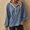 Blue, variant on Hoodie Womens Hoodie Sweatshirt for Women Long Sleeved Button Drawstring Pullover Print Comfy Stylish Oversized Tops Ladies Hiking Workout Fall Winter Wear Pink