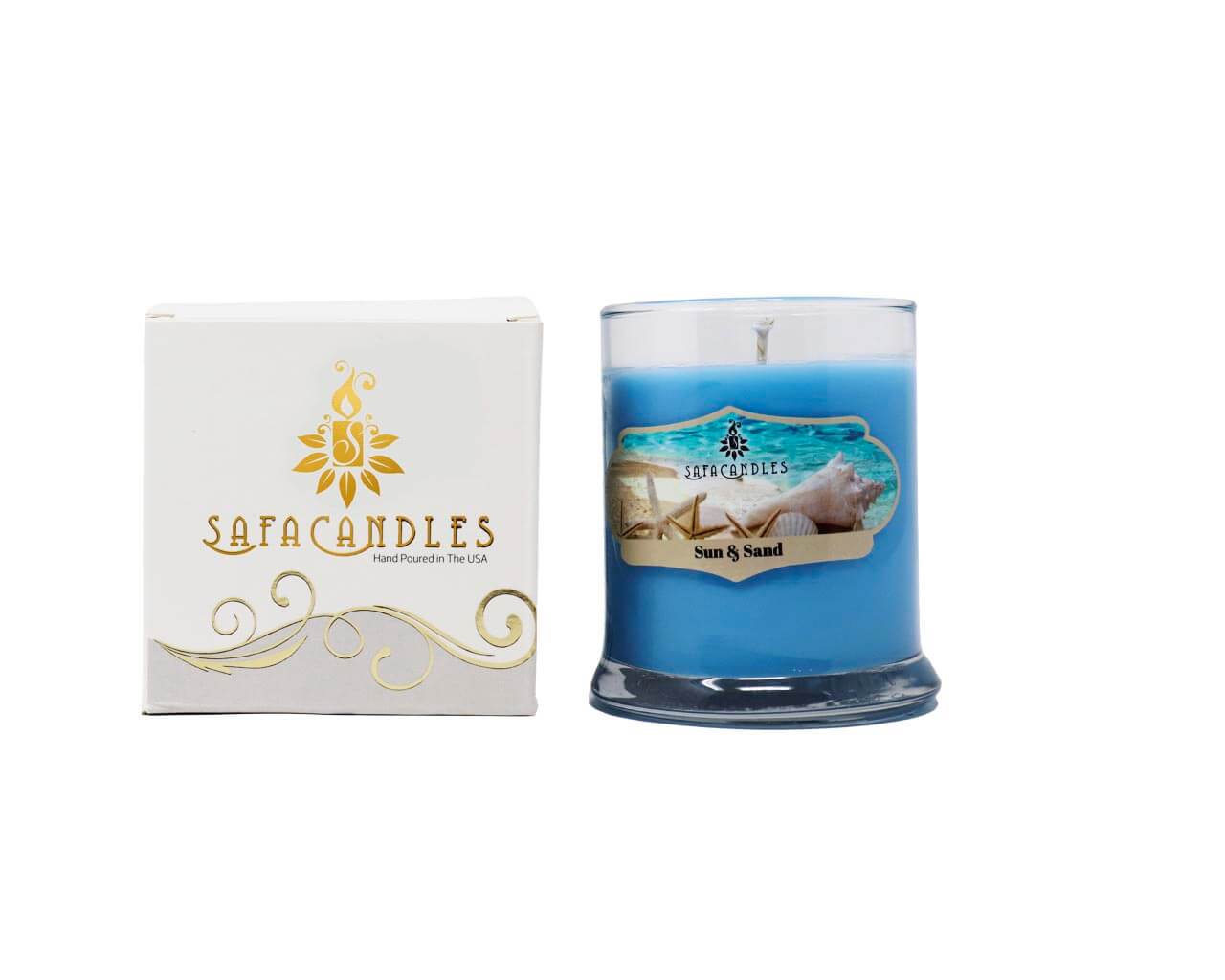 Sun and Sand Candle Scented Candles Jar Candle