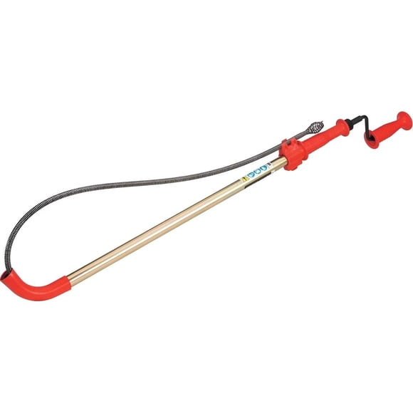 Barrena para inodoro RIDGID K-6P con accesorio de taladro opcional