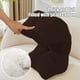 thumbnail image 5 of Cojín de pana, cojín para la siesta, cojín para sofá cama, cojín pequeño para oficina, cojín lumbar suave, cojín de descanso portátil, cojín de algodón de 38 x 20 x 14 cm., 5 of 6
