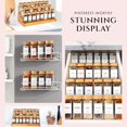 thumbnail image 6 of Bamboo Glass Spice Jars with Labels and Shaker Lids Clear Empty 4oz 24 Pack Bottles Set, Glass Spice Containers with Labels, Seasoning Organizer Jars, 6 of 7