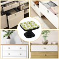 thumbnail image 7 of 4 Pcs Cabinet Handle Drawer Pulls Frog Knobs with Screws Square Furniture Office Cabinet Knob Decoration, 7 of 7