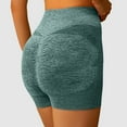 thumbnail image 2 of Stretchy Shorts for Women High Waisted Compression Yoga Breathable See Through Fitness Enhancing Summer Flowy Shorts S-2XL, 2 of 7