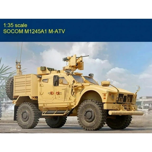 Trumpeter 63554 1:35 Scale US.SOCOM M1245A1 M-ATV Armored Car Model Kit