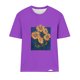 thumbnail image 2 of Tops Cortos para las Mujeres Blusas Impresas Manga Corta Cuello Redondo, Tops de Blusa para las Mujeres Primavera Verano Casual, 2 of 4