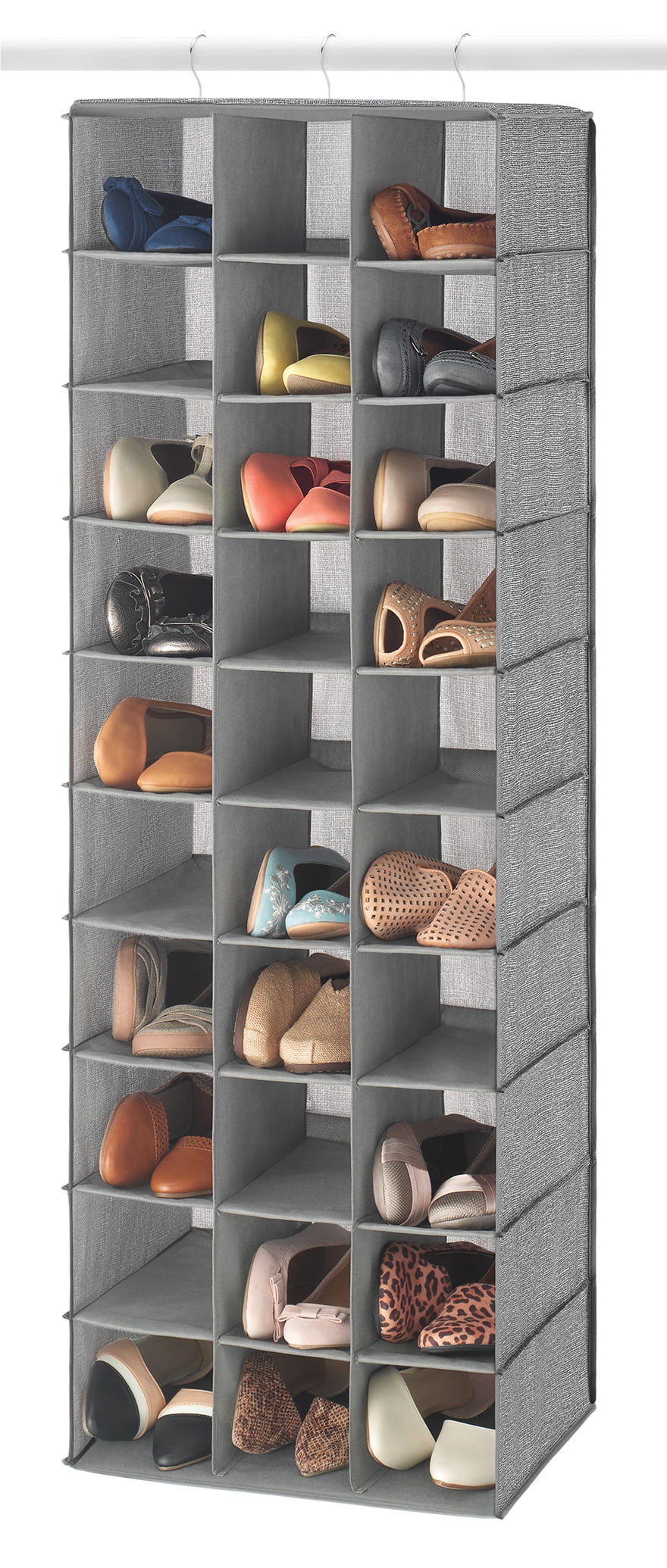 Crosshatch Gray Whitmor Hanging Shoe Shelves