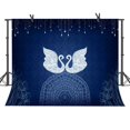 thumbnail image 1 of EREHome Polyester Fabric Photo Background 7x5ft Swan Pattern Photography Backdrop Studio Props, 1 of 2