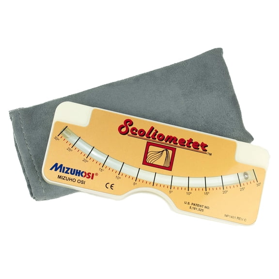 Scoliometer, Portable Device, 1 Pack