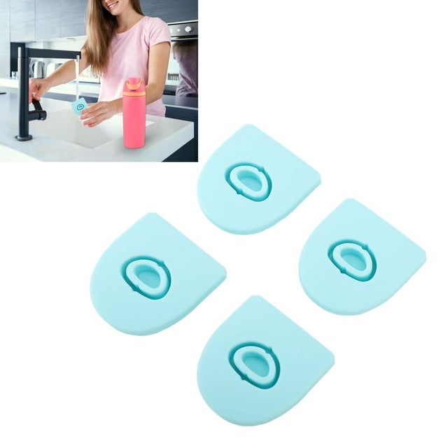 Silicone Seal Stopper Replacement, 4pcs for Owala FreeSip Water Bottle Lid, Easy to Install and Clean, Silicone Materials, Practicality, Compatible for Anti Spill Lid Stopper