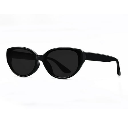 OumuEle Sunglasses for Men Women Black