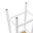 thumbnail image 5 of Harper & Bright Designs Tall Counter Stools Set of 2, Wood Bar Stools for Dining Room, White, 5 of 7