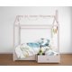 thumbnail image 2 of 3D Blanco Azul Pájaro Floral Funda de edredón Juego de ropa de cama Fundas de almohada 21, 2 of 3