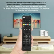 Universal Remote Control Replacement Compatible for LG, for Samsung, for TCL, for Philips, for Vizio, for Sharp, for Sanyo, for Westinghouse, for Toshiba, for Insignia, for Hisense