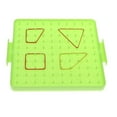 thumbnail image 1 of Tachiuwa Plaque à Ongles en Plastique, Plateau de Jeu de Casse-Tête Mathématiques pour Enfants Tout-Petits, Math Vert, 1 of 9