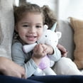thumbnail image 3 of Ingenuity Premium Soft Plush Stuffed Animal Toy - Shimmi the Unicorn, Ages Newborn +, 3 of 7