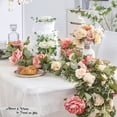 thumbnail image 2 of Guirnalda de flores artificiales Ponking Wedding Arch, color champán, 2 of 9