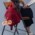 thumbnail image 4 of Los vidrios colgantes portátiles de cuero suave empaquetan el bolso anti de las gafas de sol del bolso colgante de la presión, 4 of 5