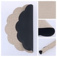 thumbnail image 2 of Unique Bargains Set of 6 Flower Placemats for Kitchen Beige 15*15in, 2 of 7