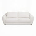 thumbnail image 2 of Modern Almond Puffy Arm Sofa 84" with Pet-Friendly Chenille Fabric, 2 of 8