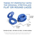 thumbnail image 3 of The Original Stretchlace Shoelace Knot Clips, Blue, 3 of 7