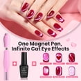 thumbnail image 2 of Herramienta 3 en 1 para efecto ojo de gato con imán para esmalte en gel Beetles, 2 of 8