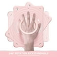 thumbnail image 5 of Rugged Kid Proof Case for iPad 9th/8th/7th Generation, Heavy Duty Protection Shockproof 360° Swivel Ring Stand Handle Case Cover with Shoulder Strap for iPad 10.2 2021/2020/2019, Pink, 5 of 21