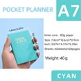 thumbnail image 2 of Clearance Tyidzon 2025 Daily Planner One Page A Day Planner, 3.07X4.17 Inch Planners Ideal for Office School Supplies Pocket, Notes Monthly Tab, 2 of 2