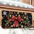 thumbnail image 4 of Christmas Background Cloth for Photography 400 cm x 180 cm Polyester Hanging Festive Garage Decor with Rope, 4 of 6
