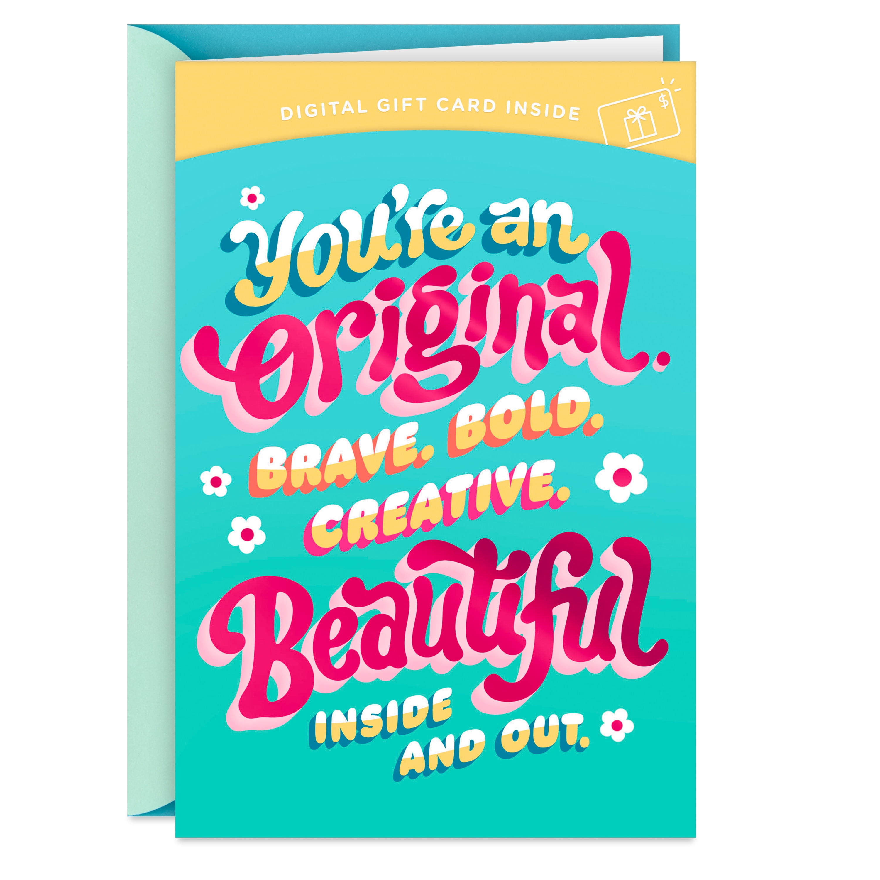Hallmark Gift Card Greeting Birthday Card for Kids (You're an Original)