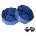 thumbnail image 1 of Bicicleta 2 uds cinta de manillar de corcho para deportes de bicicleta de carretera + 2 barras azul oscuro Tmvgtek Accesorios para bicicletas, 1 of 5