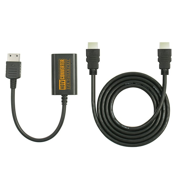 Cable Dongle adaptador compatible con HDMI para consola Sega Dreamcast compatible con NTSC 480i 480P PAL Ndcxsfigh Nuevos Originales