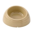 thumbnail image 2 of Cuenco elevado de comida para perros Plástico inclinado elevado soporte antideslizante ancho de gran diámetro cuello para alimentar mascotas Protección fácil Limpia Verde amarillo marrón, 2 of 6
