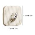 thumbnail image 3 of Xihbxyly Ganchos Sin Agujeros, Diseño Resistente, Fácil Instalación, Organizador para Baño o Cocina, Multiusos, Instalación Práctica, Juego de 3 Piezas, Material Duradero y Transparente, 5,7 X 5,7 X, 3 of 6