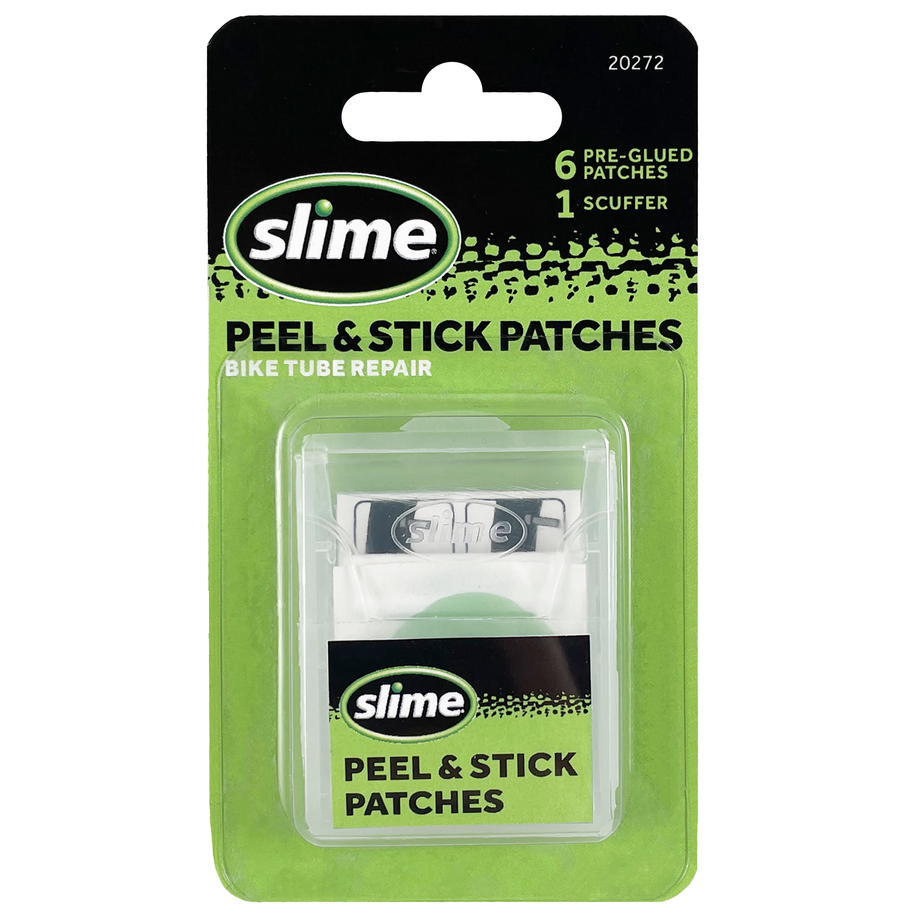 Slime 1022-A Rubber Tube Patch Kit With Glue, Pack of 4