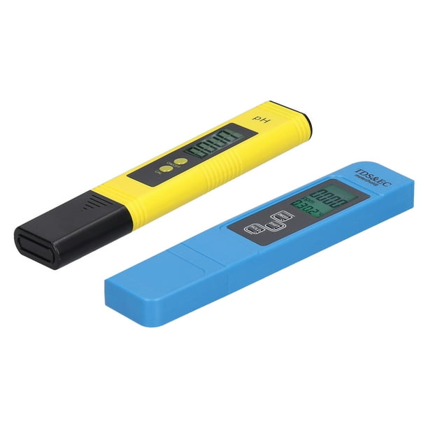 Ph Meter Tds Meter Combo, Ph/Ec/Temp Digital Ph Meter 2-Point Automatic ...