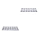 thumbnail image 1 of Protector antisalpicaduras Injueey 2piezas blanco, 1 of 6