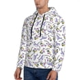 thumbnail image 3 of Goofa Monkey Submarine Captain for Men's Hooded Sweatshirt - Lightweight Pullover Hoodie with Kangaroo Pocket, Perfect for Everyday Wear-Small, 3 of 7